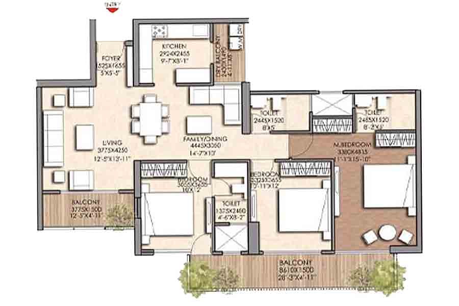 Prateek Canary Sector 150 Noida - 3 & 4 BHK luxury apartments