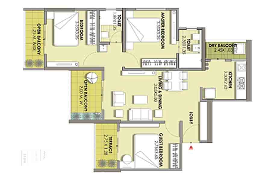 Puraniks Abitante Fiore Bavdhan Pune - 1 & 2 BHK  Apartments